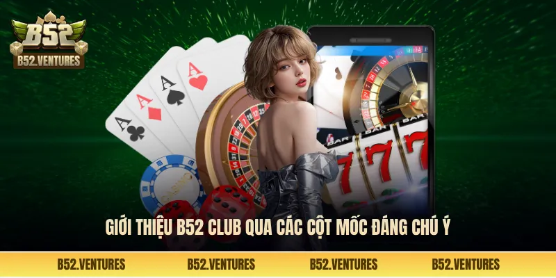 Giới thiệu B52 Club qua các cột mốc đáng chú ý