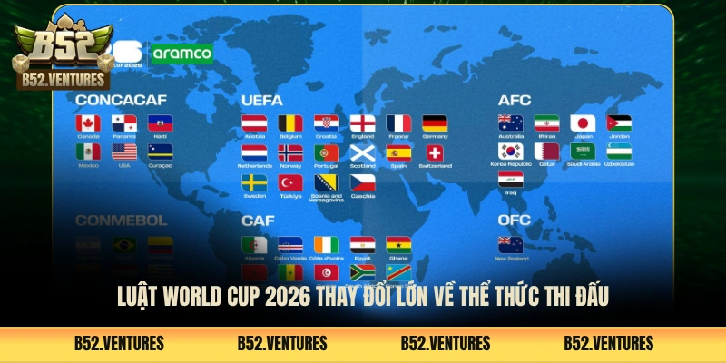 Luật World Cup 2026 thay đổi lớn về thể thức thi đấu